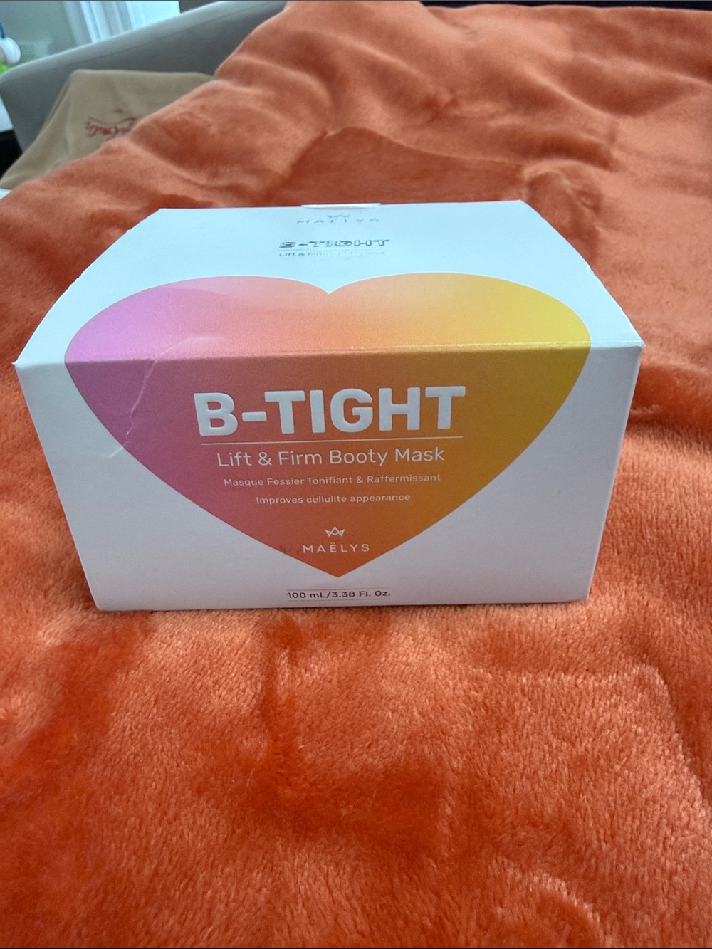 B-Tight Lift & Firm Booty Mask - White/Gradient Packaging